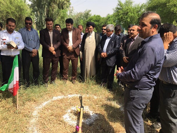 کلنگ زنی اورژانس جاده دزفول اندیمشک +عکس