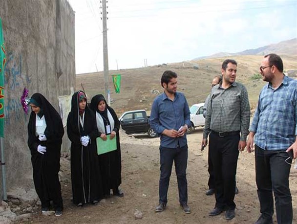 بازدید مسئول سازندگی بسج دانشجویی کشور از اردوهای جهادی اردبیل