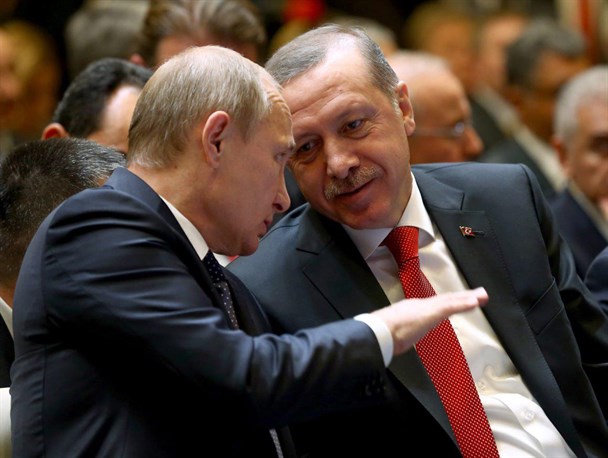 اردوغان و پوتین در خصوص بحران سوریه گفت‌وگو کردند/ دیدار خصوصی با چاشنی اطلاعاتی!