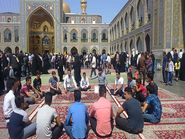 جلسات حلقه صالحین شهید سالاری در مشهدالرضا (ع) برگزار شد + تصاویر
