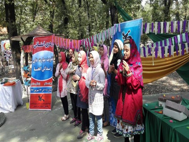 آیین اختتامیه اردوی استانی نوجوانان عضو کانون پرورش فکری گلستان+تصاویر