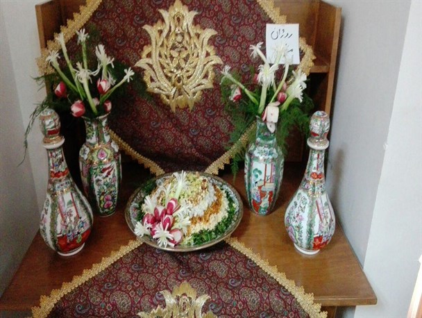 مسابقه دیماج (غذای محلی) برگزار شد