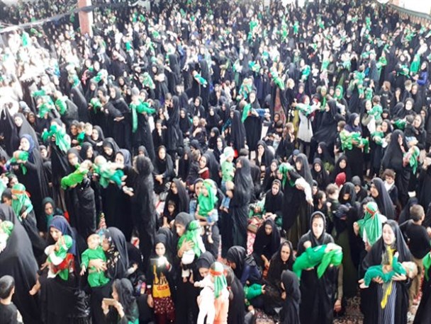 برپایی همایش شیرخوارگان حسینی در 10 نقطه اردل