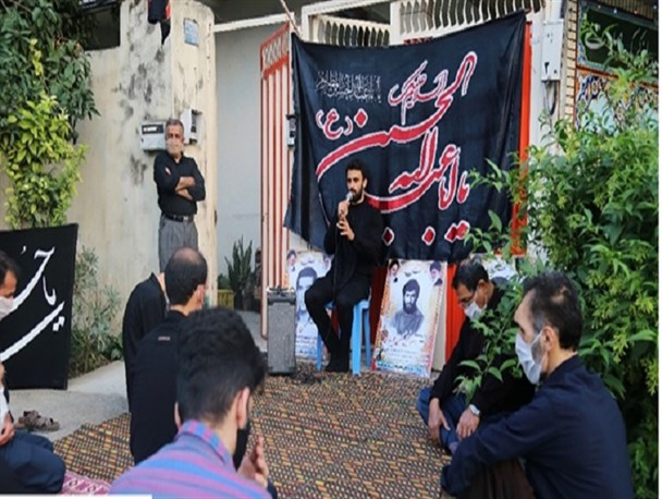 آیین «هر کوچه شهید یک حسینیه» در جویبار