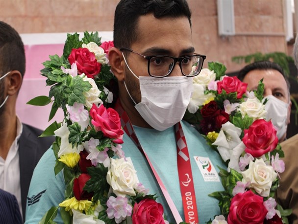 بازگشت قهرمان پارالمپیک توکیو به شهر یاسوج