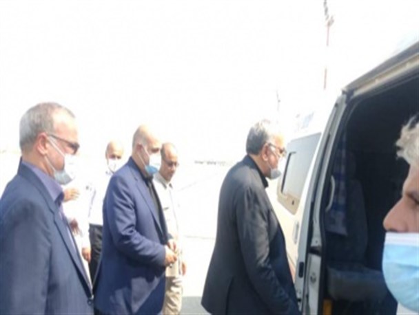 وزیر بهداشت وارد خوزستان شد