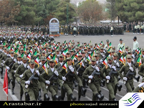 صبحگاه مشترک نیروهای نظامی و انتظامی اصلاندوز برگزار شد+تصاویر