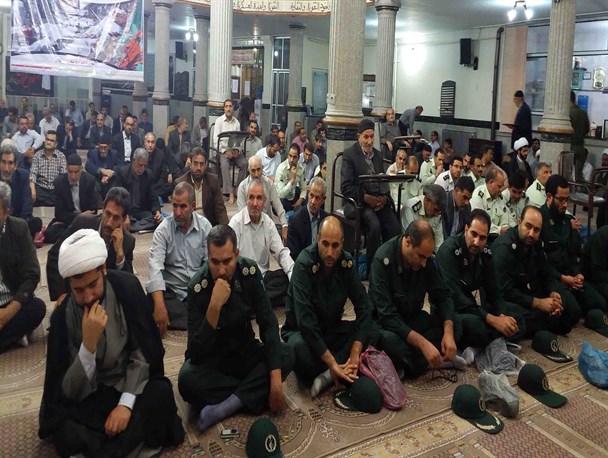 مراسم بزرگداشت شهدای حادثه "منا" در سنقر برگزار شد