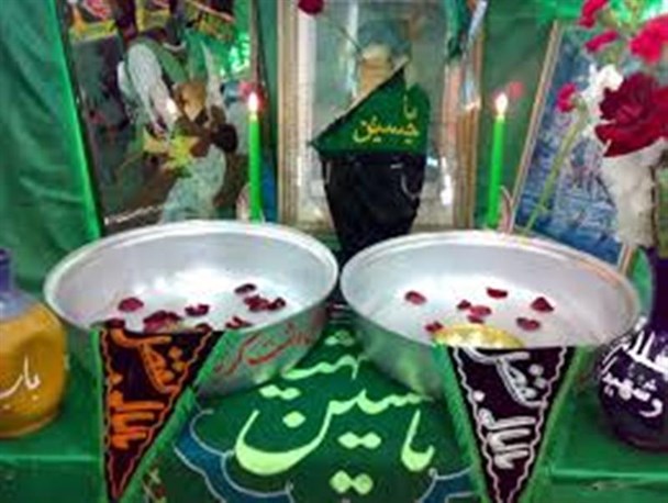 "طشت گذاری و اعلان عزا" سنتی که زنجان راه سیاه پوش می کند
