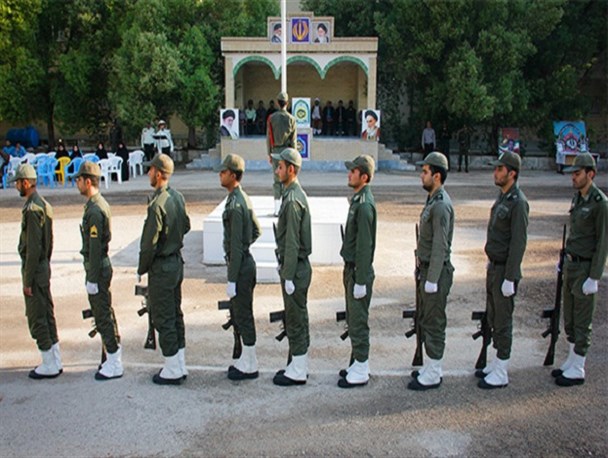 اقتدار نیروی های نظامی لامرد در صبحگاه مشترک + تصاویر