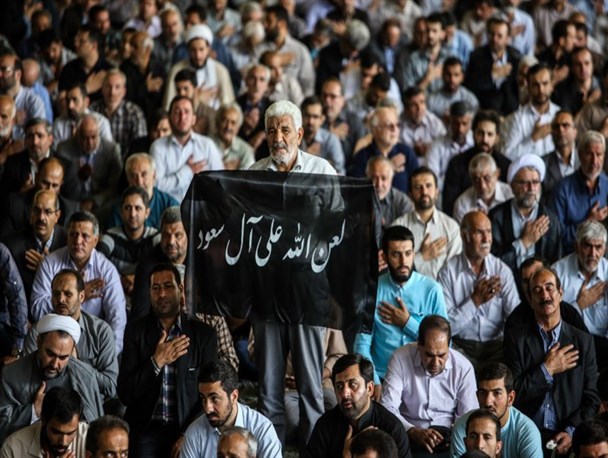 مراسم گرامیداشت شهدای فاجعه منا در مسجد جامع بهار برگزار شد