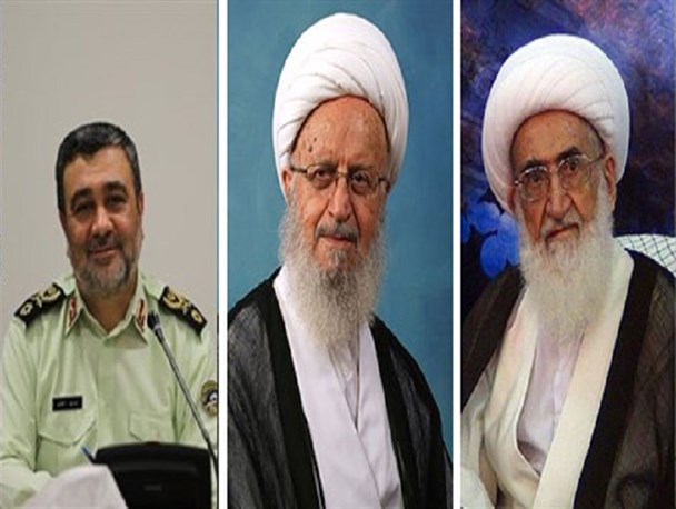 آیت الله مکارم شیرازی: پیشرفت نیروی انتظامی نیازمند همکاری دستگاه‌های گوناگون جامعه اسلامی است / آیت الله نوری همدانی: امنیت ایران با هیچ جای دنیا قابل مقایسه نیست / سردار اشتری: کسب اعتماد مردم افتخار نیروی انتظامی است