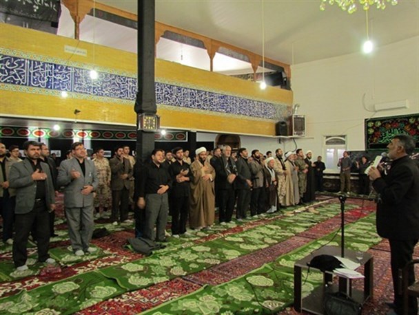 مراسم عزاداری دانش آموزی در مسجد جامع بستان آباد برگزار شد