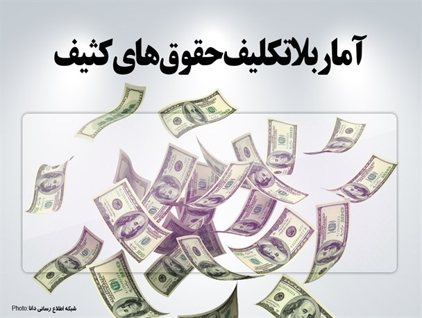 اینفوگرافیک/آمار بلاتکلیف حقوق‌های کثیف