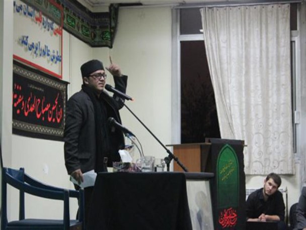 مراسم عزاداری در دانشگاه فرهنگیان اردبیل برگزار شد