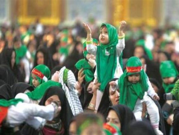 برگزاری همایش شیرخوارگان حسینی در شهرستان خاتم