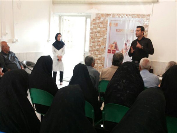 برگزاری دوره آموزشی سلامت سالمندان در زرین دشت