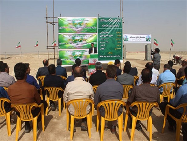 افتتاح اولین محل دفن پسماند روستایی استان در منصوری جنوبی تنگستان+ تصاویر