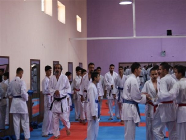 رفسنجان میزبان اردوی تیم ملی نونهالان کاراته شد+تصاویر