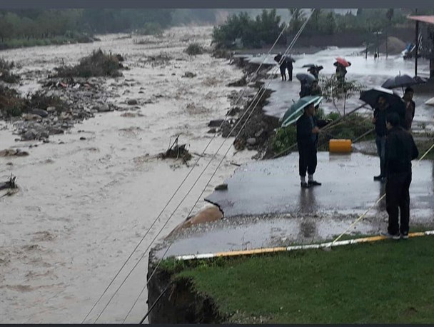 محدودیت تردد برای ۱۰ روستای تنکابن به دنبال بارش شدید باران