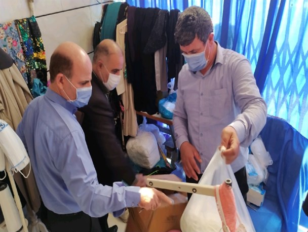 کشف و ضبط ۵۰ هزار ماسک غیر مجاز در شهرستان سرپل ذهاب