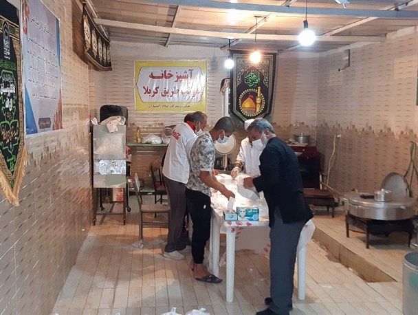 موکب طریق الکربلا گچساران همچنان پای کارکمک مومنانه +تصاویر و فیلم