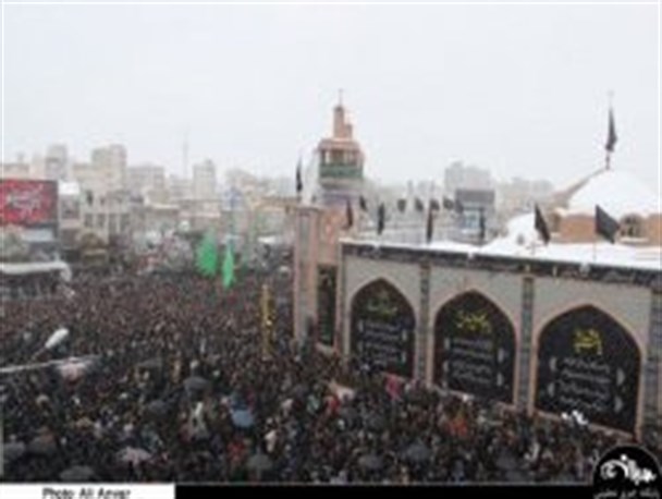 اجتماع بزرگ عزاداران عاشورایی در اردبیل+تصاویر