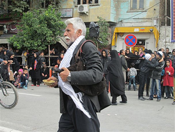 سقایی عزادران امام حسین (ع) امانتی نزدمن است