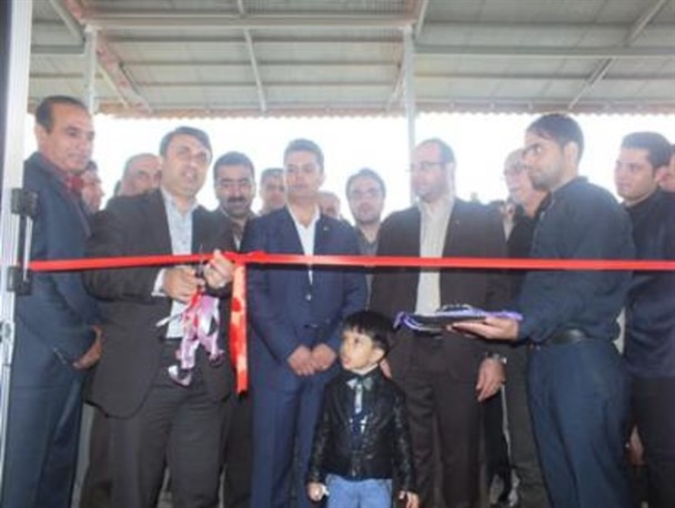 افتتاح یک سردخانه صنعتی در اسالم