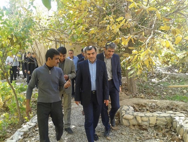 بازدید معاونین ارشد اشتغال کمیته امداد کشور از دهکده گردشگری عباس برزگر