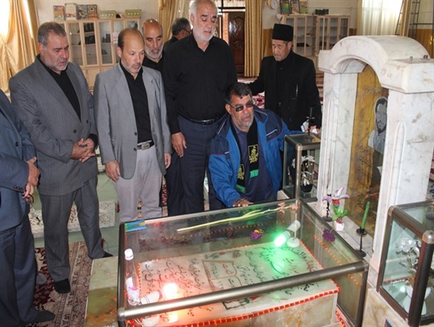 توکل ملکی مرز ایران را به طرف کربلا معلی ترک کرد