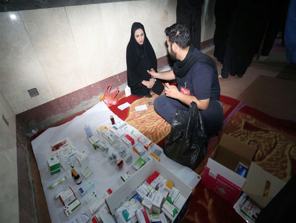 خدمات رسانی به زائران اربعین حسینی در موکب گرمسار + تصاویر