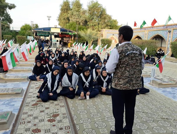 دانش آموزان کلاله و مراوه تپه در کربلای ایران