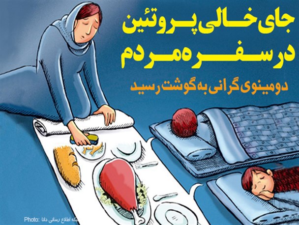 فتونیوز/جای خالی پروتئین در سفره‌ مردم