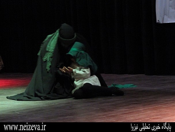 نمایش خطبه خوانی حضرت زینب(س) در مهدیشهر