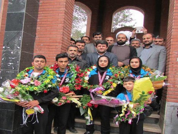 شش مدال آسیا سهم ورزشکاران علی آباد کتول شد+ تصاویر