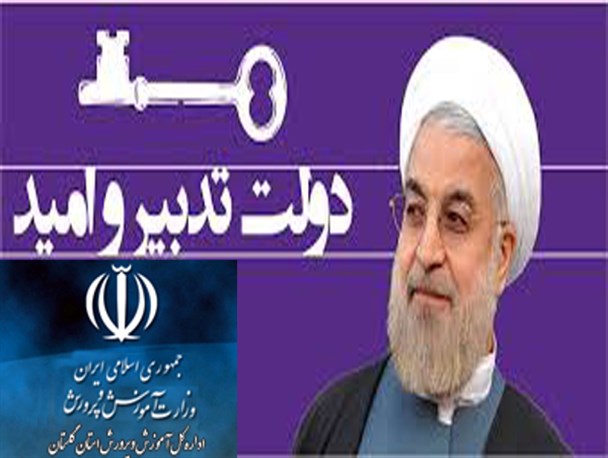 «تدبیر» آموزش و پرورش گلستان رتبه برتر از دید دولتی ها+تصاویر
