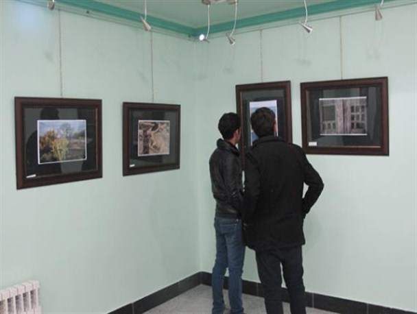 نمایشگاه گروهی هنرمندان عکاس سینمای جوان ملایر گشایش یافت+تصاویر