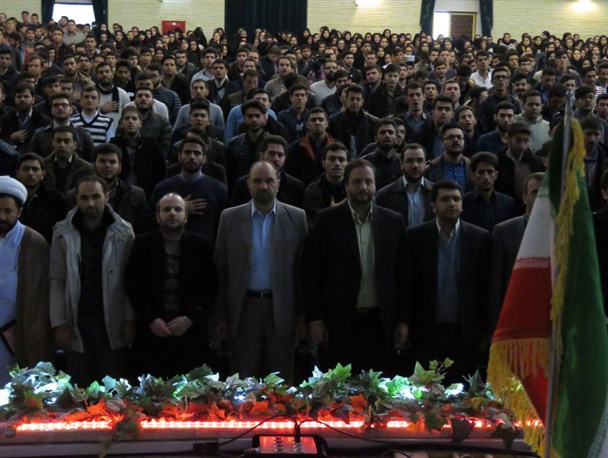 گردهمایی بزرگ انقلابیون جوان در دانشگاه ارومیه