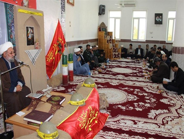 سالگرد نخستین شهید مدافع حرم استان بوشهر برگزار شد