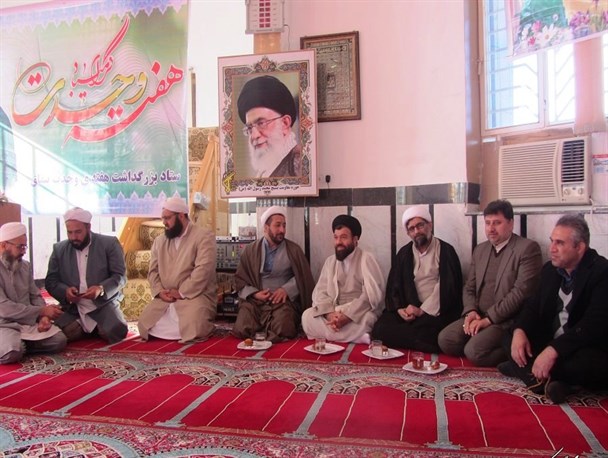 جشن گرامیداشت هفته وحدت در مصلی اهل سنت ینقاق گالیکش برگزار شد + تصاویر