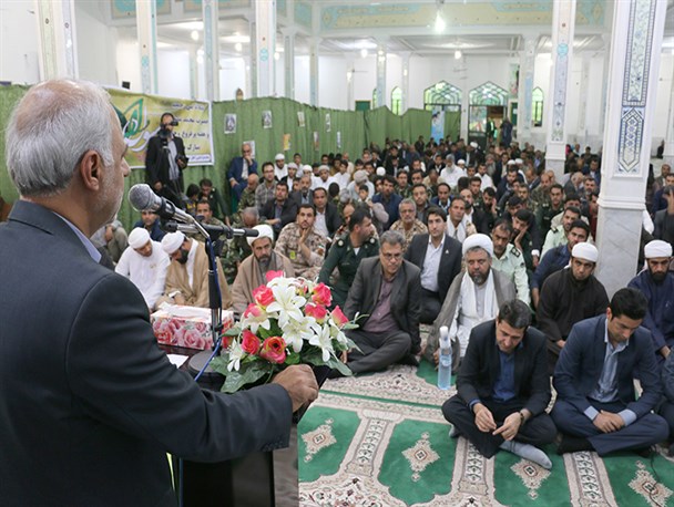 جشن بزرگ هفته وحدت در گله دار مهر برگزار شد