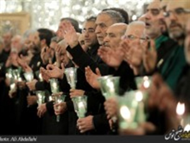 آئین خطبه خوانی شب شهادت امام رضا(ع) برگزار شد