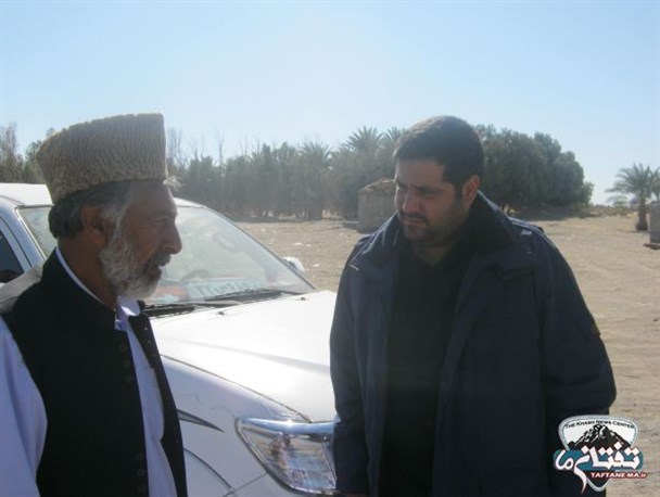 گزارش تصویری/ بازدید بخشدار مرکزی خاش از منطقه صفر مرزی روتک خاش