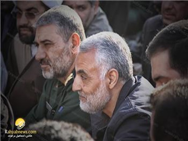 تصاویر منتشر نشده از حضور سردار سلیمانی در اهواز