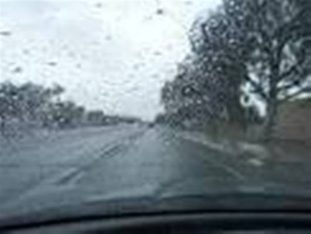 بارش اولین باران زمستانی در نیکشهر