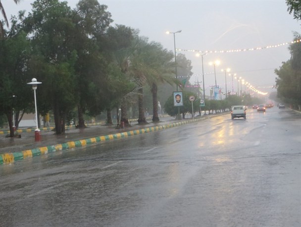 بارندگی ۸۴ میلیمتری در رودان