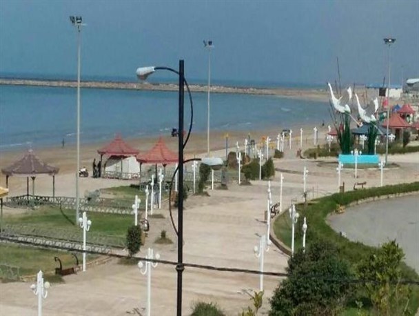 پارک زیبای خلیج فارس شهر امام حسن شهرستان دیلم