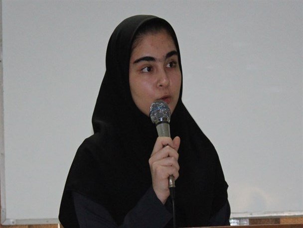 دلنوشته دانش آموز نخبه کردکوی در وصف حجاب