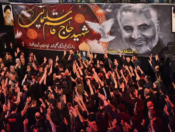 شام غریبان شهید«حاج قاسم سلیمانی» در شیراز